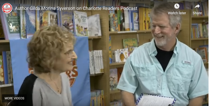 Author Gilda Morina Syverson on Charlotte Readers Podcast